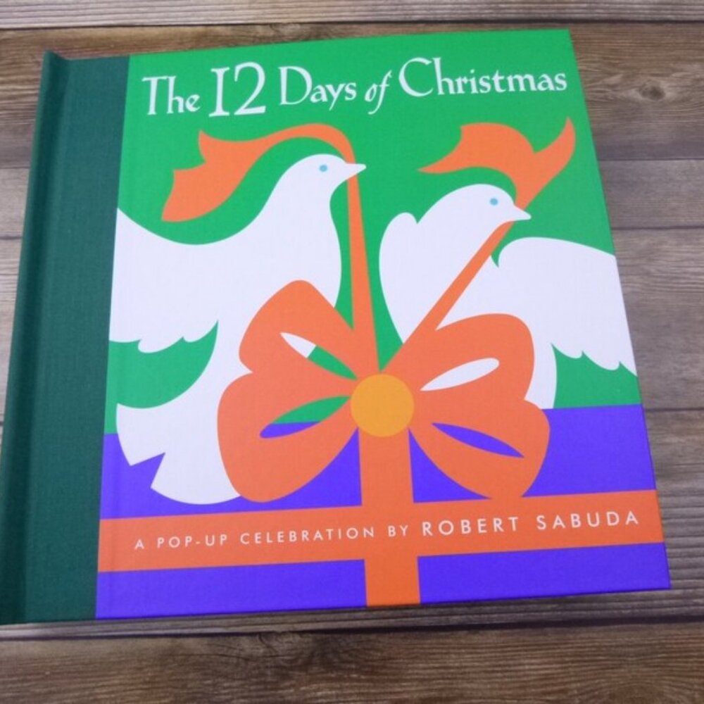 12 Days of Christmas Pop-Up Book by Robert Sabuda Hardcover Holiday Classic
